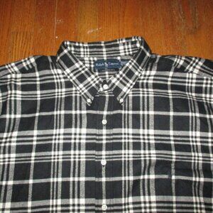 RALPH LAUREN L/S B/F Flannel Shirt  4XLT Tall NWOT